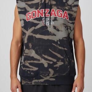 Champion Sweatshirt Medium Sleeveless Hoodie Gonzaga
